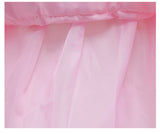 Kid Baby Girl Flower Mesh Gauze Princess Pompadour Dresses