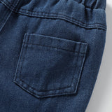 Kid Baby Girl Summer Plain Letter Ripped Flared 3 Pcs Sets