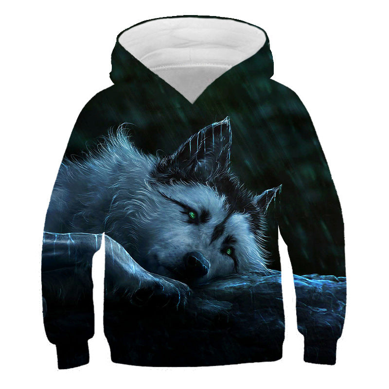 Children Kid 3D Printed Animal Hoodie