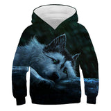 Children Kid 3D Printed Animal Hoodie