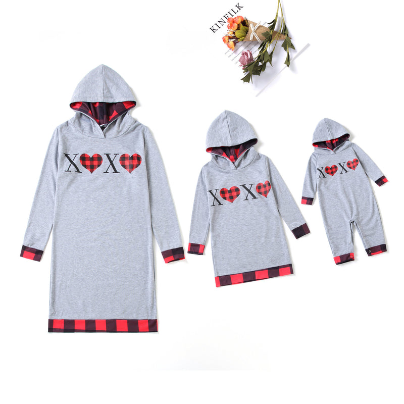 Family Matching Mother-daughter Parent-child Printed Shirts Tops