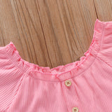 Kid Baby Girls Long Sleeve Jeans Ripped 2 Pcs Sets