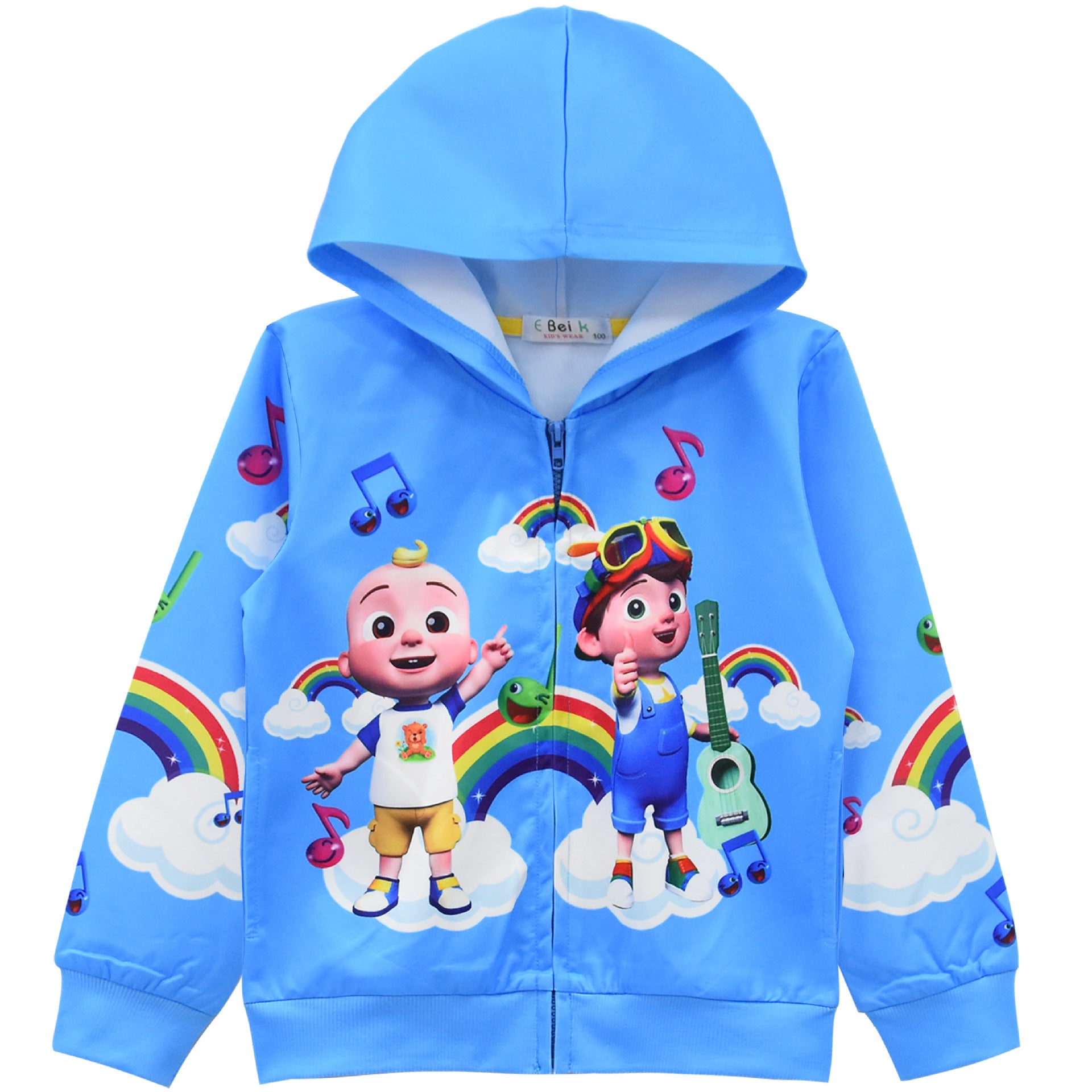 Kid Girl Zip-up Hoodie Coats Outwear