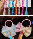 Kid Girl Cartoon Hair Accessories Candy Braided Hair Wig Headwears