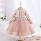 Kid Girl Princess Dress Pomfret Piano Performance Dress