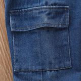 Spring Autumn Kids Baby Boys Trousers Jeans Casual Loose Denim Pants