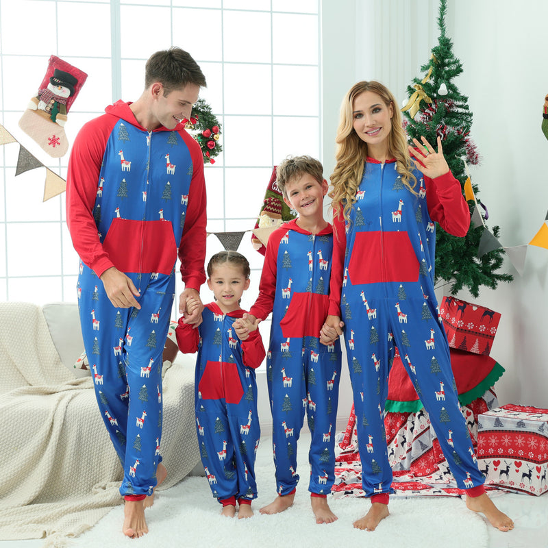 Family Matching Christmas Homewear Parent-child Pajamas