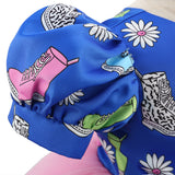Kid Baby Girl Printed Stitching Mesh Gauze Princess Performance Dresses