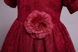 Kid Girl Princess Gauze Evening Lace Flower Pompous Dresses
