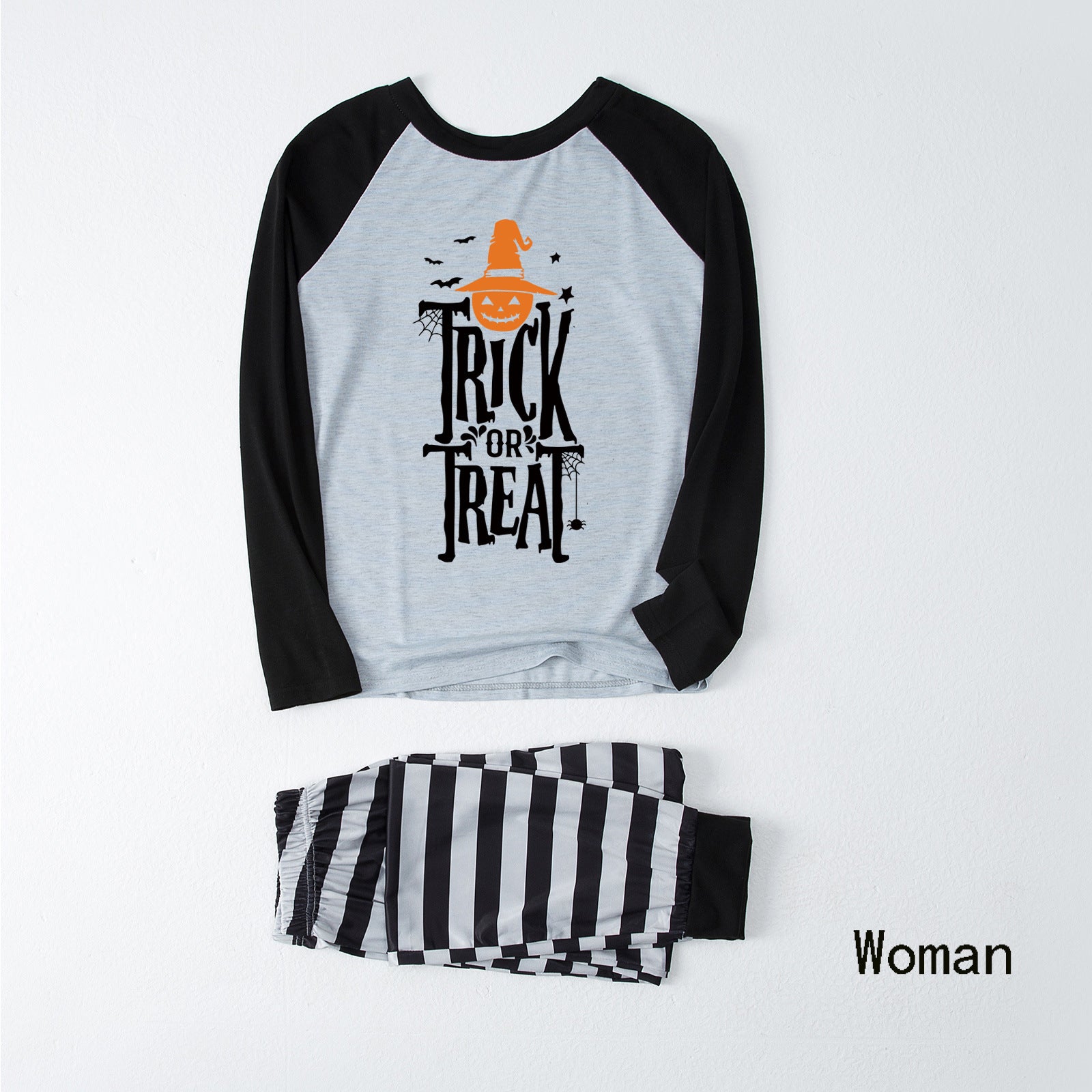 Family Matching Halloween Parent-child Pajamas Suits