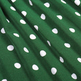 Family Matching Mother Daughter Long Wave Point Holiday Elegant Dresses