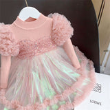 Kid Baby Ins Autumn Winter Princess Fashionable Dress