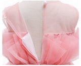 Baby Girl Sleeveless Performance Bow Gauze Princess Dresses