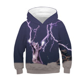 Kid Boy Girl 3D Printed Fashion Long Sleeve Autumn Hoodie