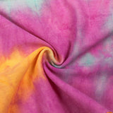 Family Matching Mother-daughter Tie Dye Holiday Beach Dresses