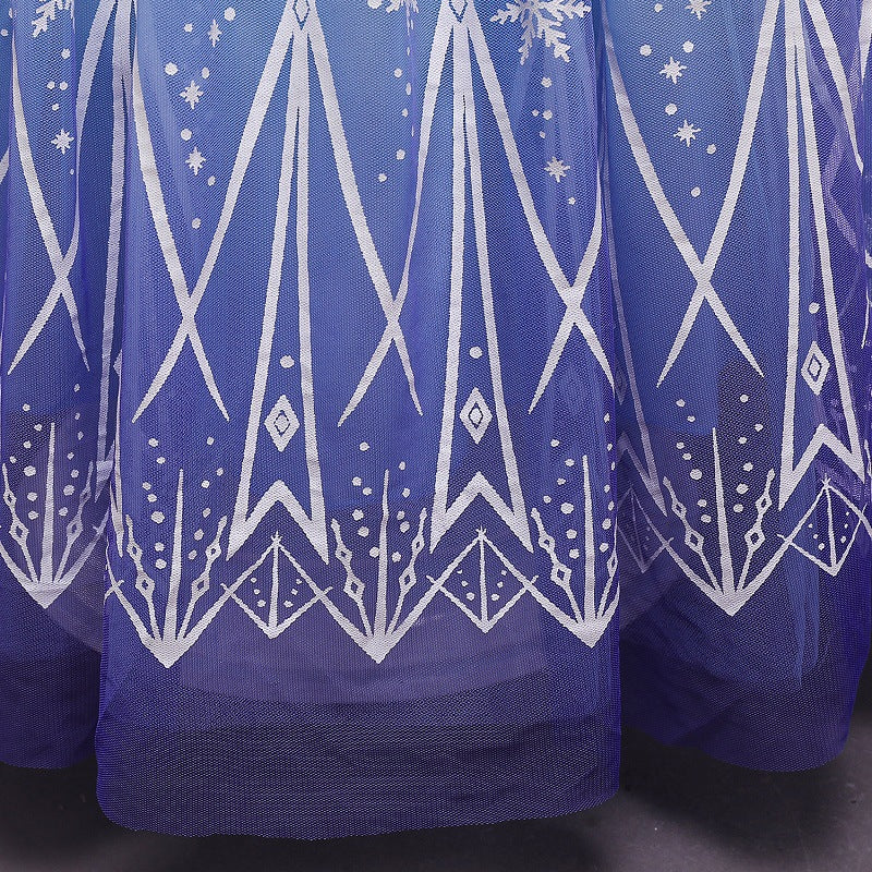 Kid Girl Princess New Frozen Esha Short Sleeve Esha Dresses