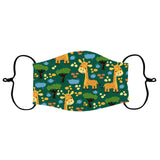 Kid Dinosaur Star Cotton Washable Pluggable Filter Cotton Fashionable 3D Mask