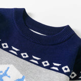 Kid Baby Boy Girl Elk Pullover Christmas Bottomed Sweater