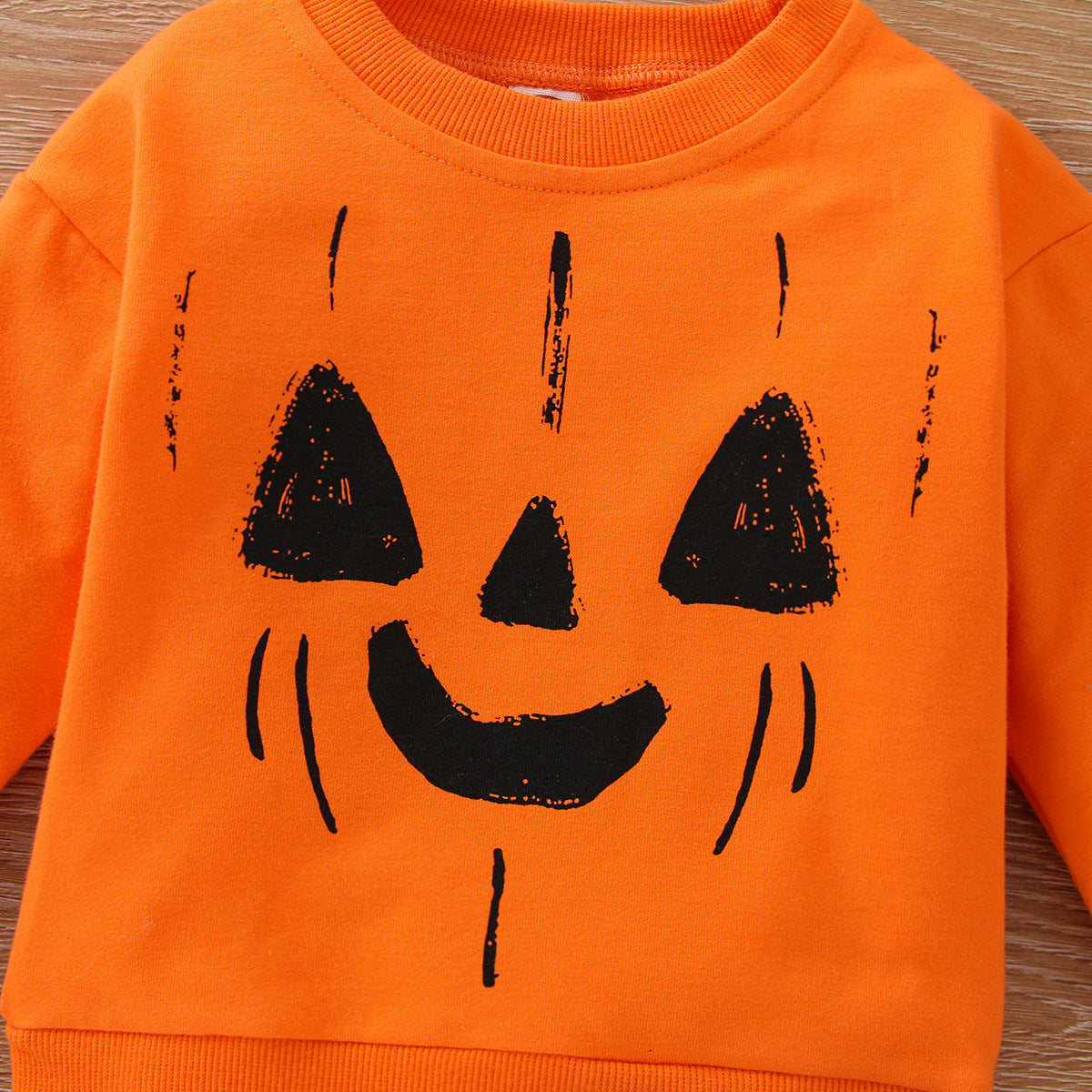 Kid Baby Girls Halloween Pumpkin Shirts Top