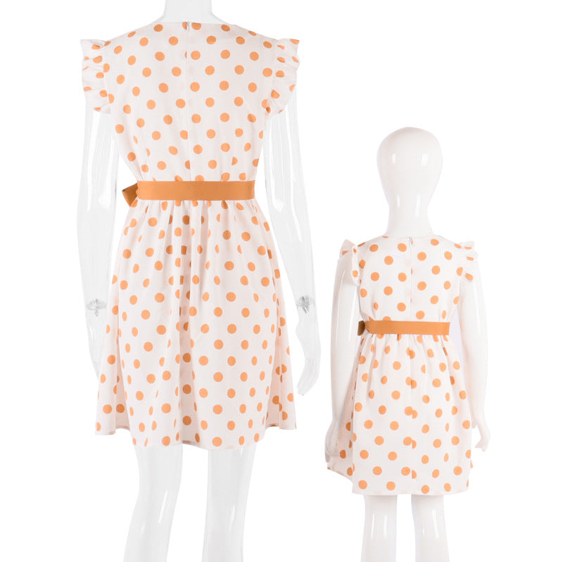 Family Matching Mother-daughter Bohemian Casual Loose Dresses