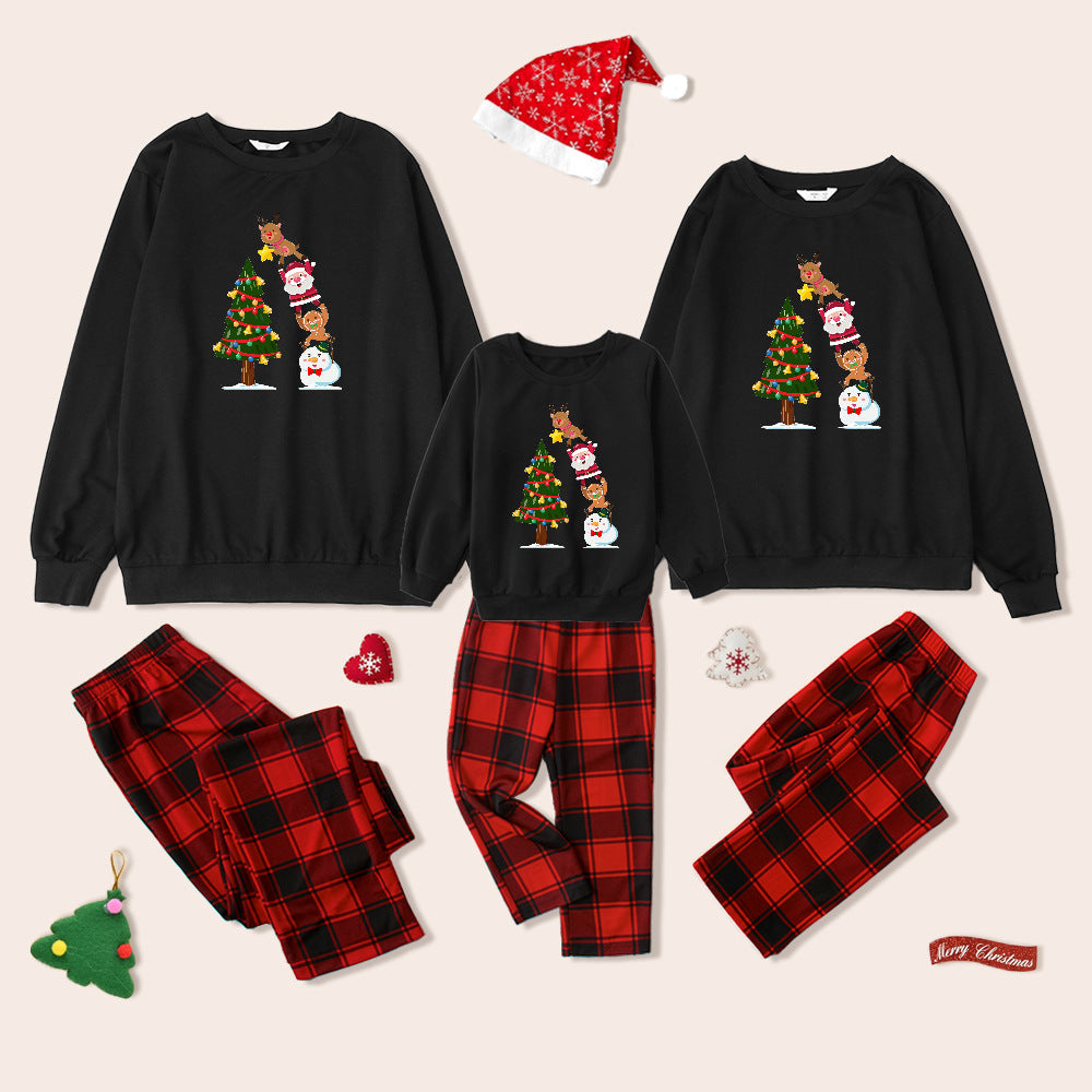 Family Matching Christmas Sets Loungewear Home Wear Pajamas