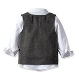 Kid Boy Little Gentleman Party Suits 2 Pcs Set