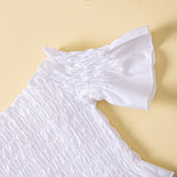 Kid Baby Girl Summer Short Sleeve Cool Flared 2 Pcs Sets