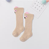 Baby / Toddler Solid Breathable Over-knee Mesh Socks 3 Packs