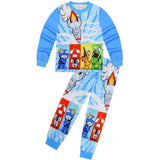 Kid Boy Long-sleeved Rainbow Friends Home Pajamas
