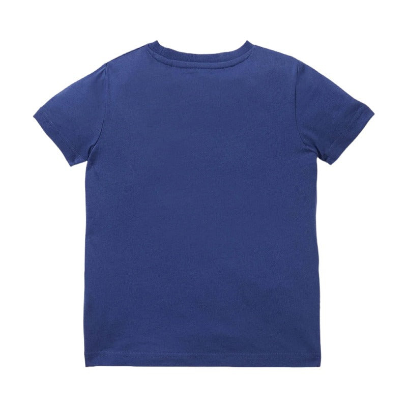 Kid Baby Boy T-shirt Glow-in-the-dark Animal World Print Summer Short-sleeved Top