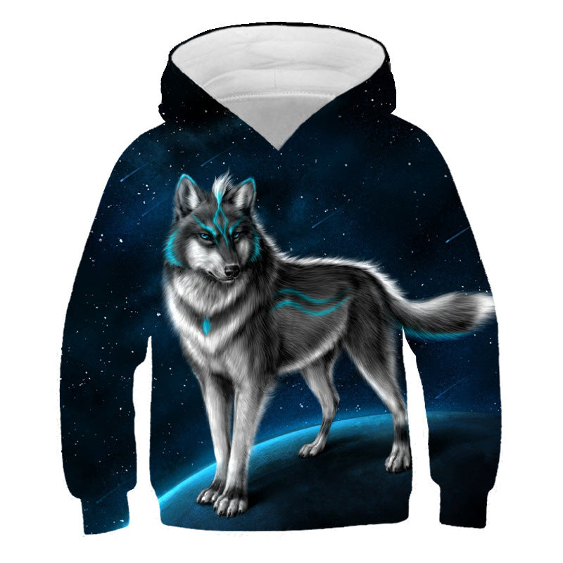 Children Kid 3D Printed Animal Hoodie
