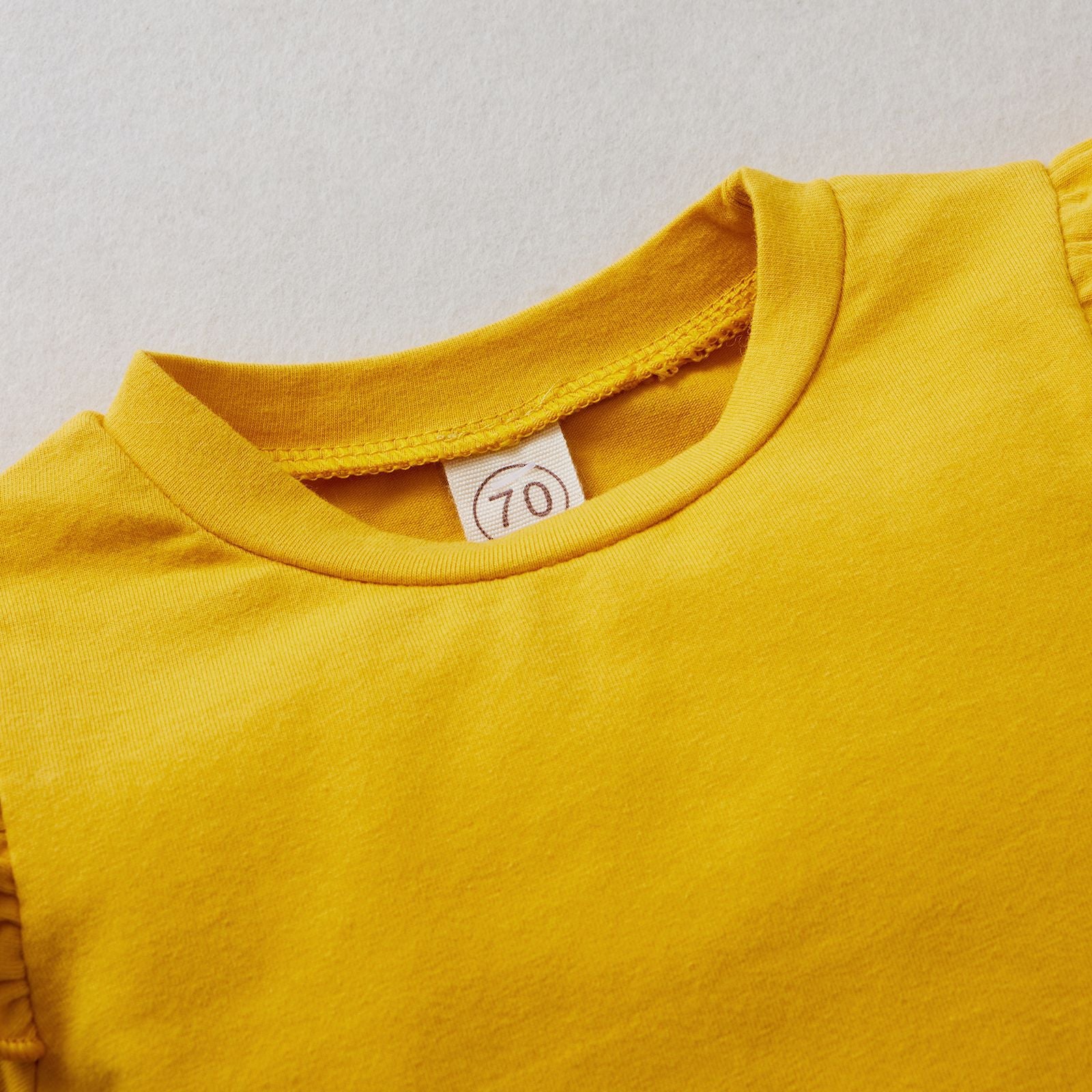 Baby Girl Long-sleeve Flower Print 2 Pcs Set