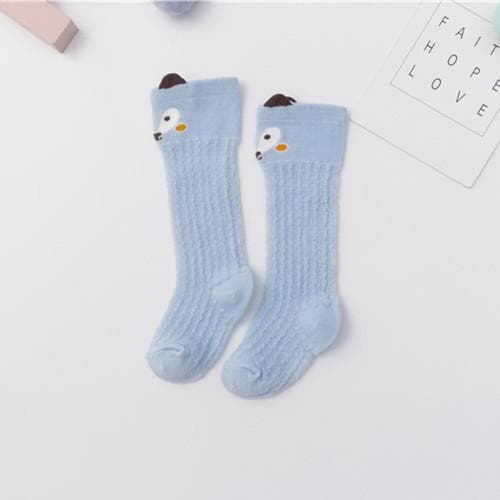 Baby / Toddler Solid Breathable Over-knee Mesh Socks 3 Packs