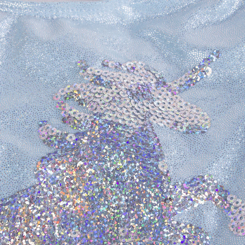 Kid Girl Sequin Embroidered Onepiece Unicorn Foil Swimsuit