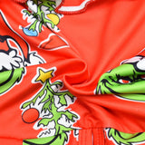 Kid Girl Long-sleeved Christmas Sulley Grinch Dresses