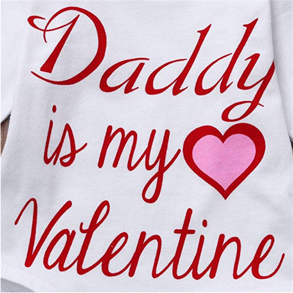Baby Girl Long Sleeve Valentine's Day Spring 3 Pcs Set