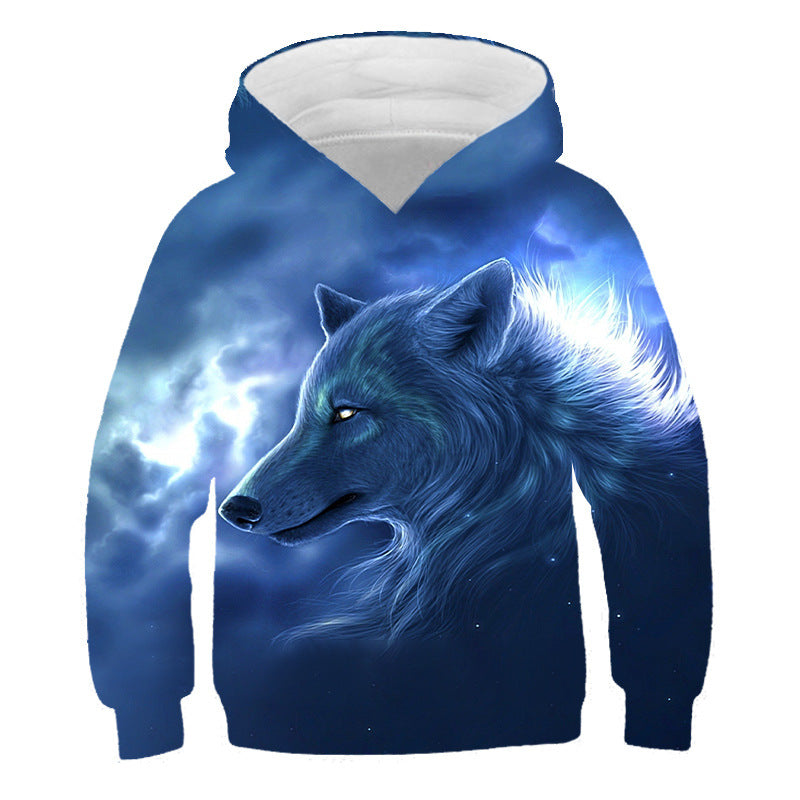 Children Kid 3D Printed Animal Hoodie