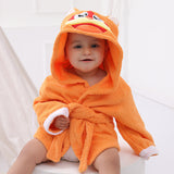 Baby Robe Cartoon Sleepwear Bath Towels Soft Bathrobe Pajamas