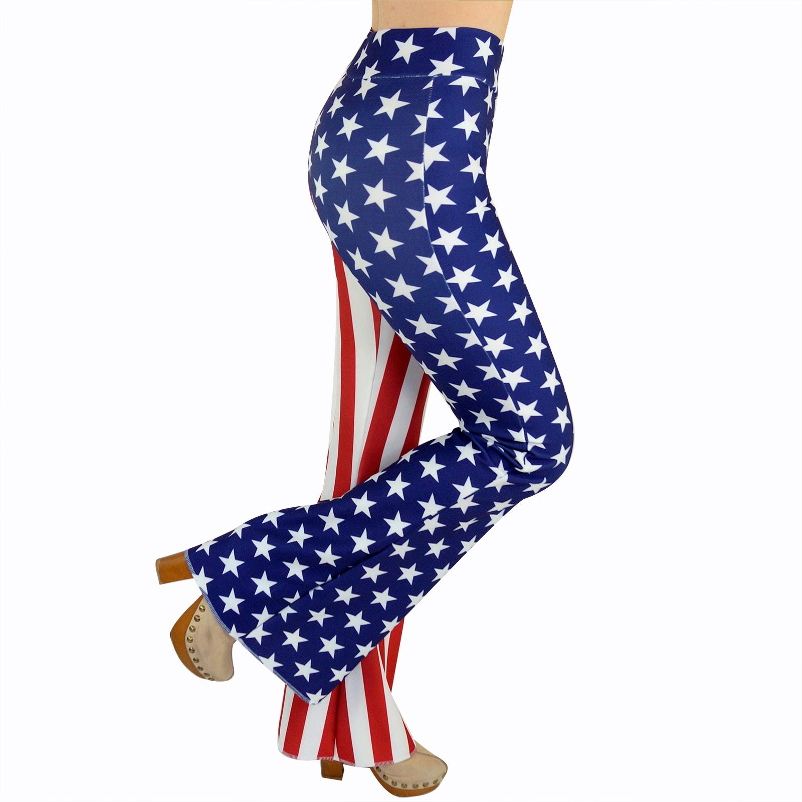 Family Matching Mother Daughter Flared Pants Independent Day Bottoms