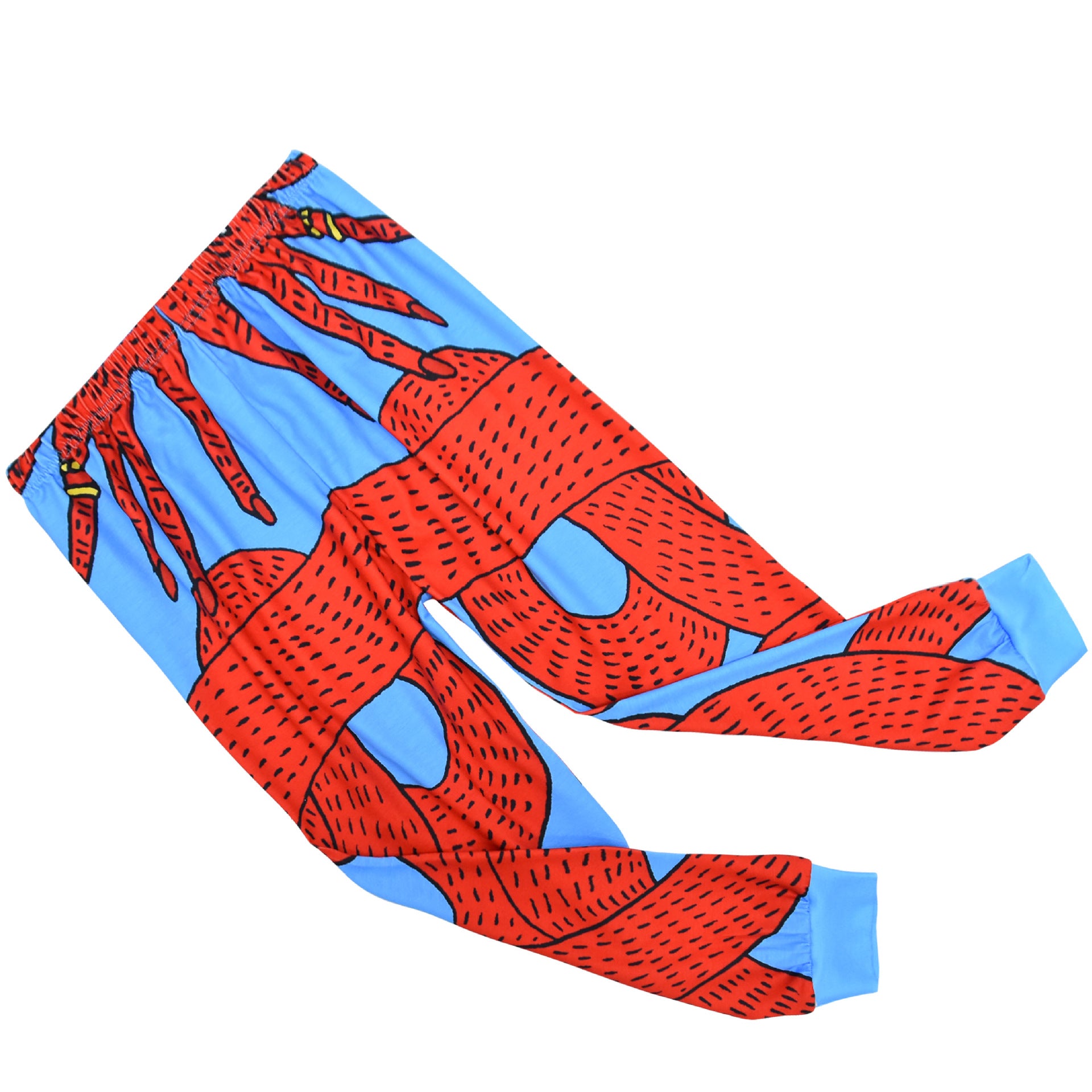 Kid Boy Poppy Play Time Long-sleeved Loungewear Pajamas