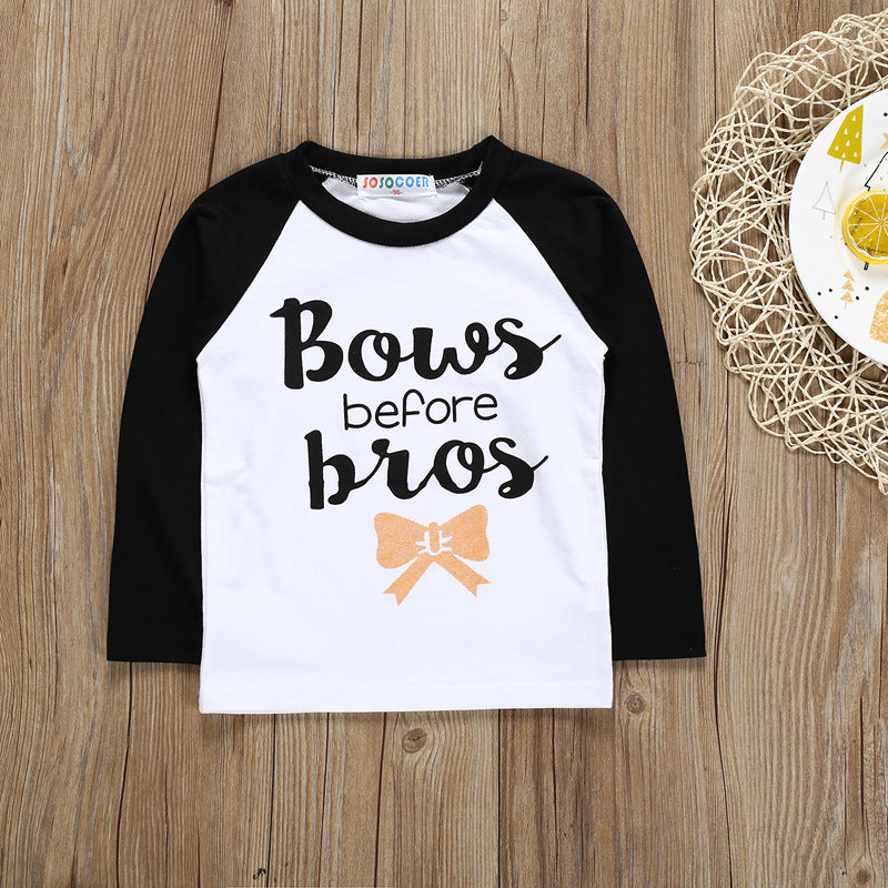 Kid Baby Girl Easter Long Sleeve Cartoon Candy Shirt