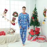 Family Matching Parent-child Pajamas Christmas Long Sleeves Sleepwear