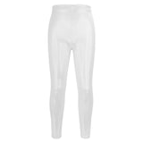 Kid Girl Dance Bright Gold Stamping High Elastic Breathable Yoga Pants