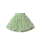 Kid Baby Girl Princess Convex Super Fluffy Mesh Skirts