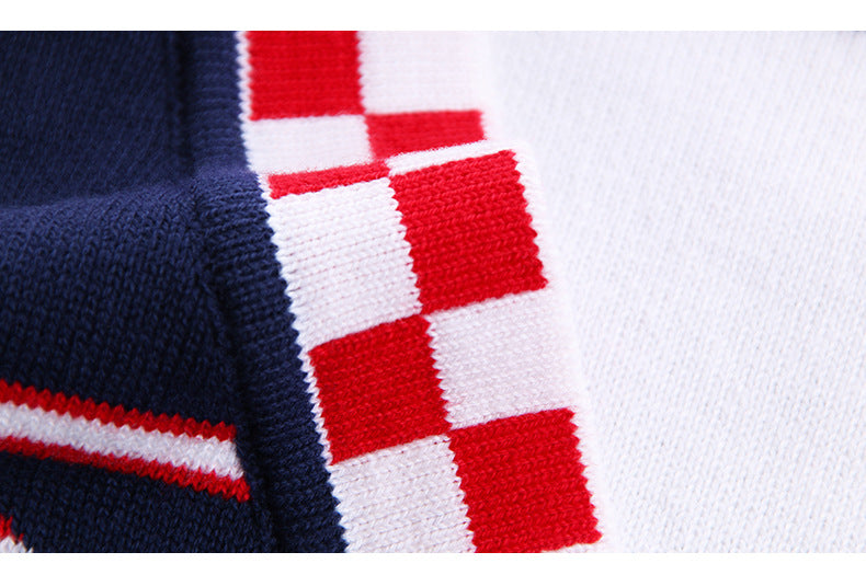 Kid Baby Boys Vest Knit Thermal Cotton Puppy Sweater