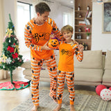 Family Matching Halloween Print Set Parent-child Pajamas