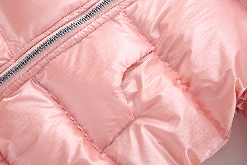 Baby Girls Go Out Climbing Down Padded Rompers