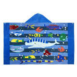 Baby Boy Girl Hooded Bath Towel Cartoon Microfiber Soft Blanket Pajamas