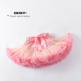 Kid Baby Girl Gauze Princess Autumn Winter Skirt