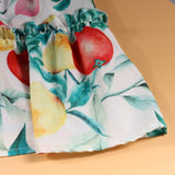 Family Matching Mother-daughter Lovely Print Summer Holiday Dresses